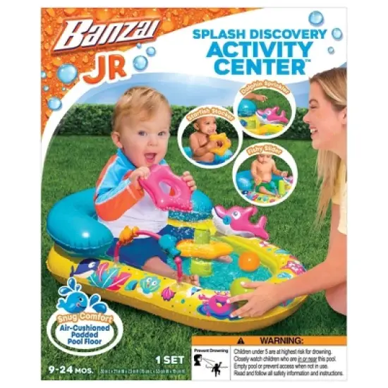 Banzai Splash Discovery Activity Center: Baby Float & Water Toys image {7}