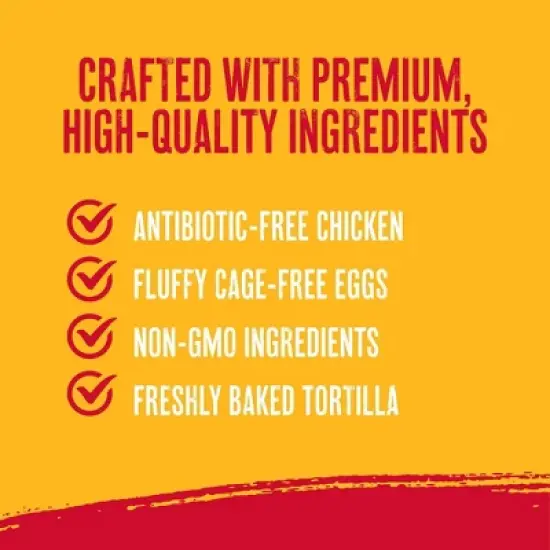 Red's Frozen Chicken Chorizo Egg Cheese Breakfast Burrito - 5oz image {4}