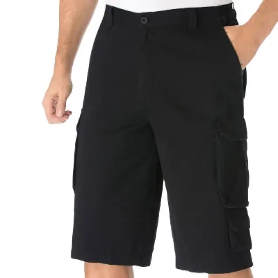 KingSize Men's Big & Tall 14" Side Elastic Cargo Shorts image {3}