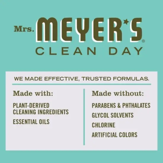 Mrs. Meyer's Clean Day Basil Scent Multi-Surface Concentrate Cleaner - 32 fl oz image {7}