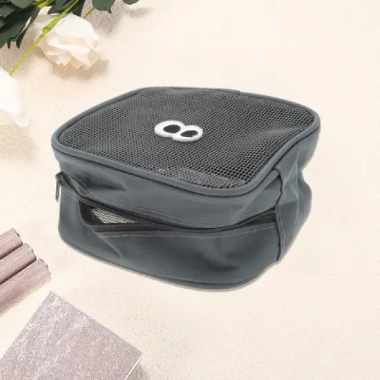 Unique Bargains Square Bean Eye Makeup Bag 1 Pc image {2}