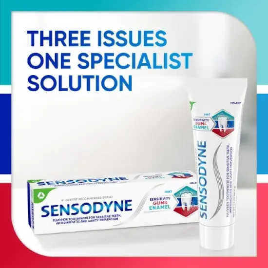 Sensodyne Sensitivity Gum and Enamel Toothpaste - 3.4oz image {7}