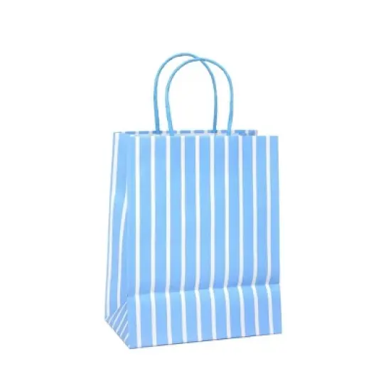 Cub Bag White Striped on Blue - Spritz&trade; image {2}