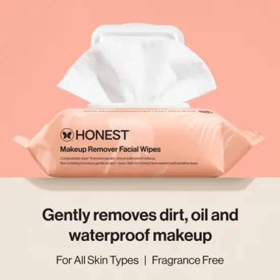 Honest Beauty Makeup Remover Wipes image {2}