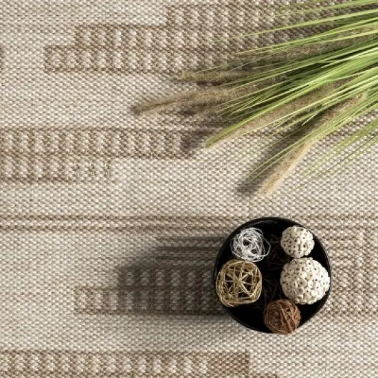 nuLOOM Maddy Abstract Lined Indoor/Outdoor Patio Area Rug image {5}