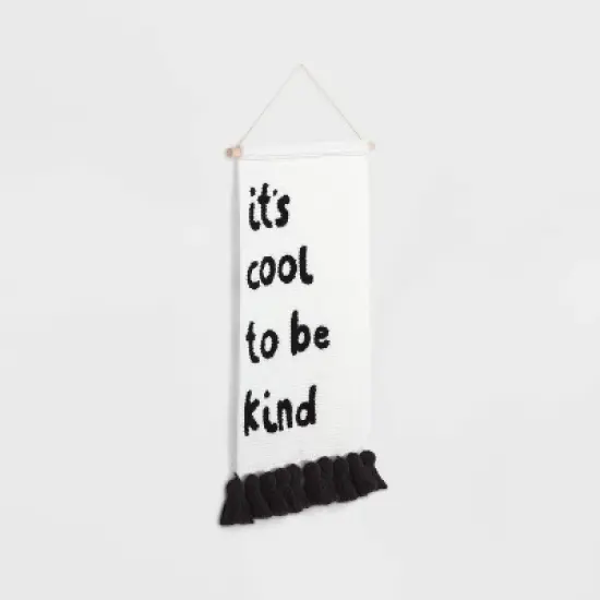 It's Cool to be Kind Hanging Kids' Knit Banner - Pillowfort&trade; image {2}