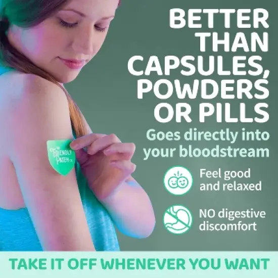 The Friendly Patch Zen Patches 28 Stress, Relax, Calm, Ashwagandha, Gaba & Gotu Kola image {5}