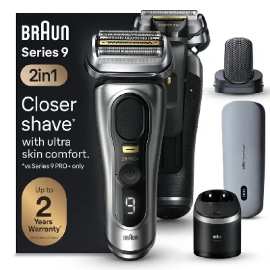 Braun Series 9 PRO+ Electric Shaver - Silver image {12}