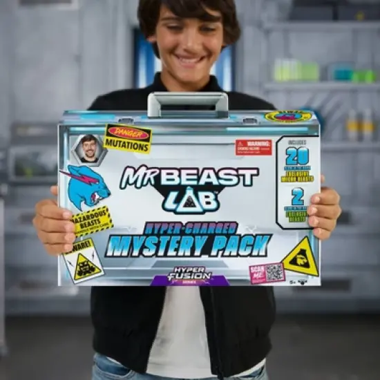 MrBeast Lab Swarms Mystery Pack Exclusive Mini Figures: Includes 22 Collectible Plastic Toys image {4}