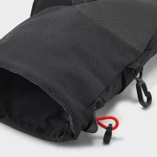 Men's Heavy Poly Waterproof Gloves - All in Motion&trade; Black image {2}