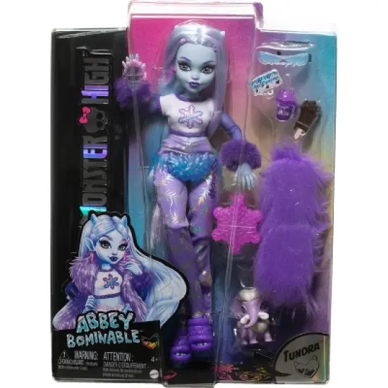 Monster High Abbey Bominable Yeti Fashion Doll with Accessories image {8}
