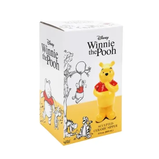 Winnie The Pooh 17 Oz Sculpted Ceramic Sipper image {5}