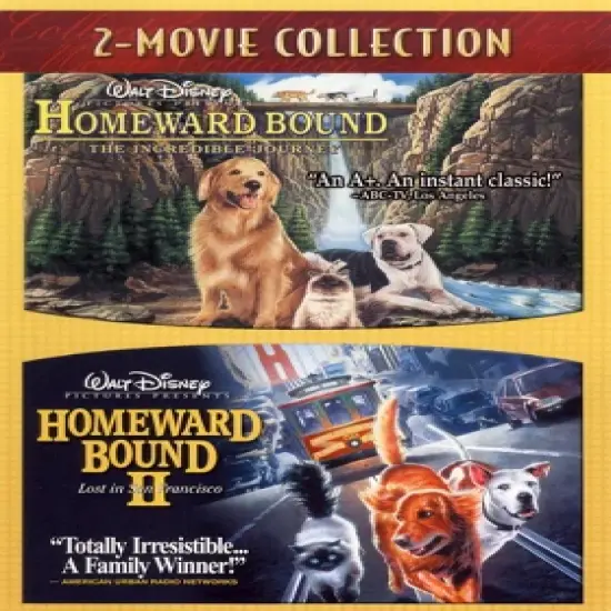 Homeward Bound: The Incredible Journey/Homeward Bound II: Lost in San Francisco (DVD) image {1}