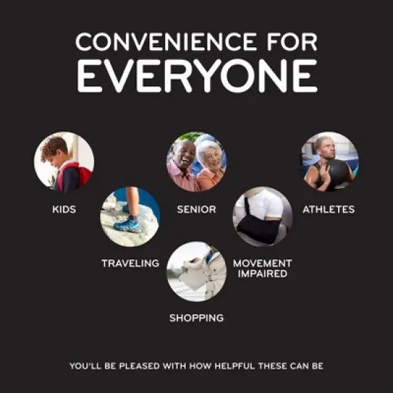 The Original Stretchlace No-Tie Silicone Elastic Shoelaces &ndash; Black Tieless Shoe Laces (1 Set) image {6}