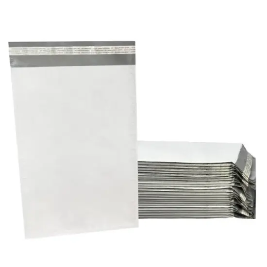 UOFFICE Pack of 25 Poly Bubble Mailer Bags 10.5"x16" #5 Shipping Envelopes With Self-Seal Closure image {3}