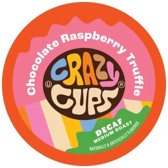 Decaf Chocolate Raspberry Truffle Flavored Coffee Pods image {4}
