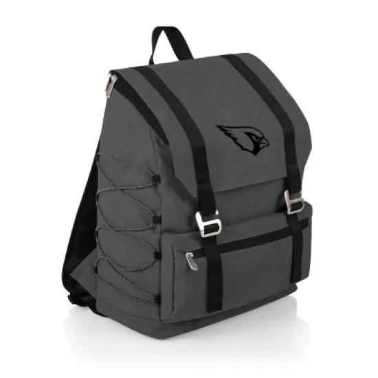 NFL Arizona Cardinals On The Go Traverse Cooler Backpack - Heathered Gray image {1}