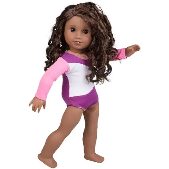 Dress Along Dolly Gymnastics Outfit for American Girl Doll image {4}