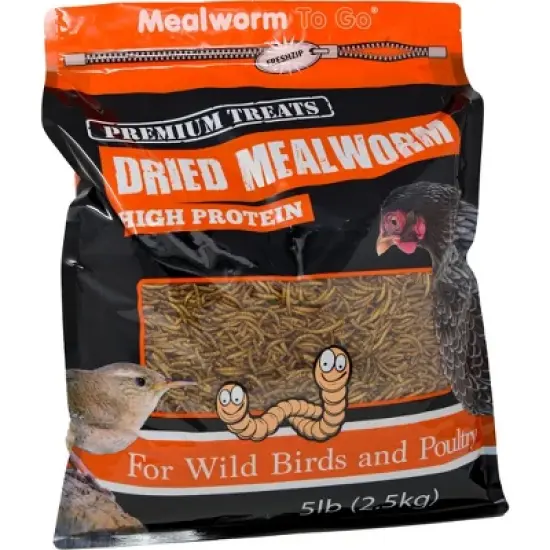 Mealworm To Go Premium Dried Mealworms image {1}