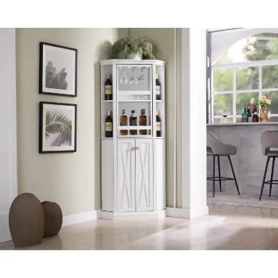 Jill Zarin Home Corner Bar Cabinet image {7}