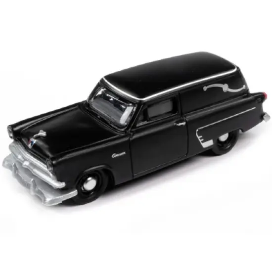 1953 Ford Courier Sedan Delivery Hearse Matt Black 1/87 (HO) Scale Model Car by Classic Metal Works image {1}