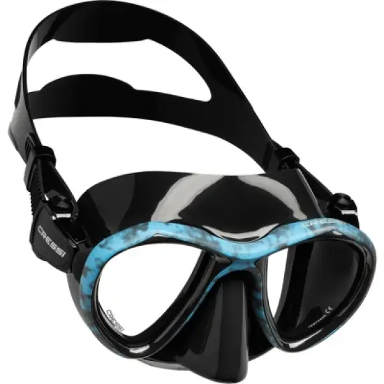 Cressi Adult Free Diving Photographer Low Volume Mask with Silicone Skirt- Metis Quality Since 1946 image {2}
