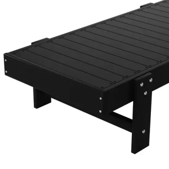 WestinTrends Malibu 3 Piece Poly Reclining Chaise Lounge With Wheels image {9}