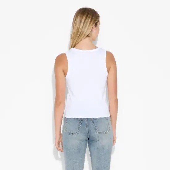 Women's Howdy Graphic Tank Top - White image {2}