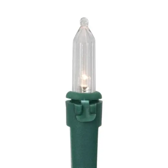 Northlight LED Mini Christmas Lights - Warm White  - 15.75&rsquo; Green Wire - 50ct image {4}
