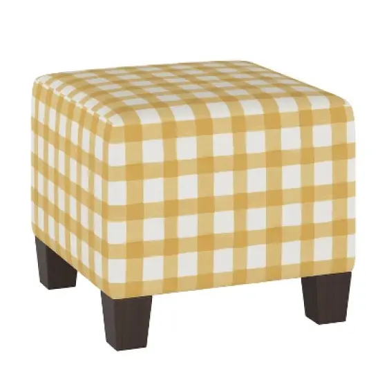Annie Square Ottoman in Patterns - Skyline Furniture image {5}