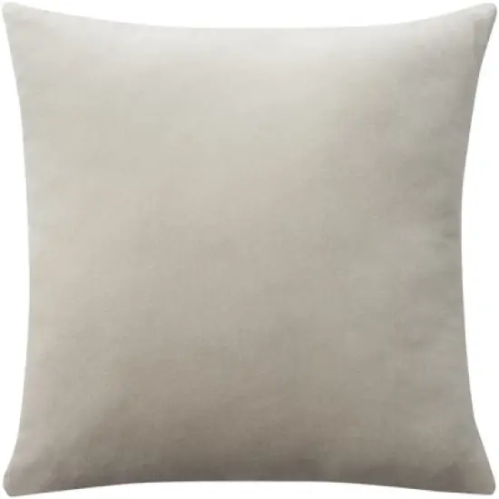 Mina Victory Sofia Solid Velvet Reversible Indoor Throw Pillow image {9}