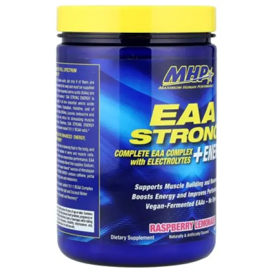 MHP EAA Strong&trade; + Energy, Raspberry Lemonade, 10.6 oz (300 g) image {3}