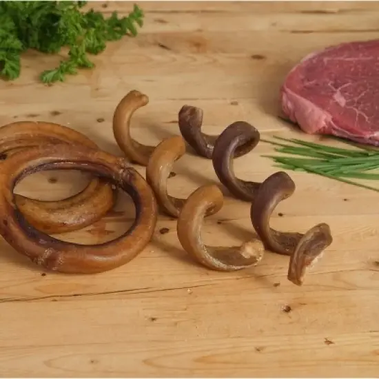 Pawstruck Natural Bully Stick Springs for Dogs - Healthy Grain-Free Single Ingredient Dental Treats Chews Made in USA image {3}