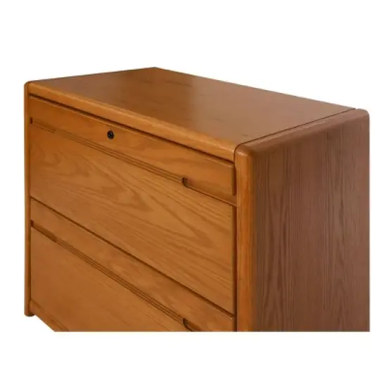2 Drawer File Brown - Martin Furniture image {3}