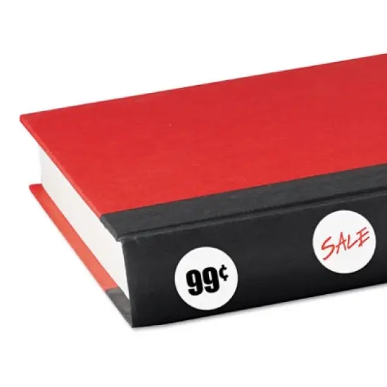 Avery Removable Multi-Use Labels, Inkjet/Laser Printers, 0.75" dia, White, 24/Sheet, 42 Sheets/Pack, (5408) image {2}