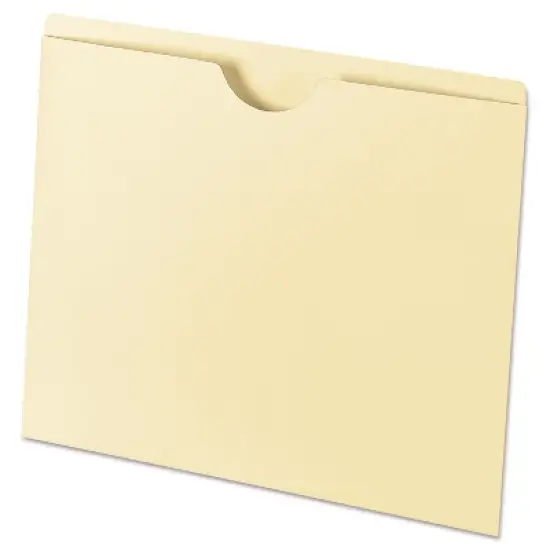 Universal Economical Manila File Jackets Manila - Letter Size - Case of 100 image {1}