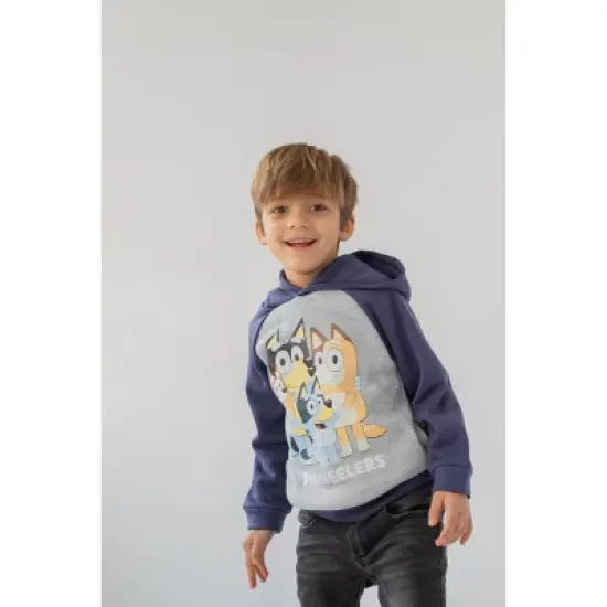 Bluey Mom Dad Bingo Fleece Hoodie Toddler image {1}
