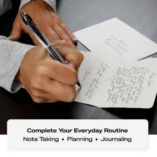 Uni-ball VISION ELITE Rollerball Pen Bold Point Black Ink (61231) 473864 image {4}