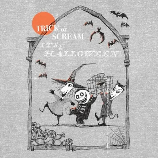 Women's The Nightmare Before Christmas Oogie's Boys Trick or Scream T-Shirt image {1}