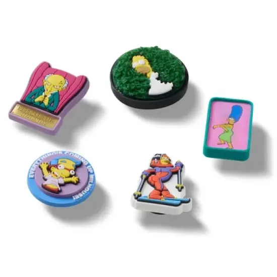 Crocs Jibbitz The Simpsons Shoe Charms 5-Pack image {1}