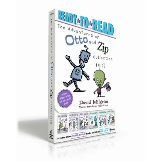 The Adventures of Otto and Zip Collection (Boxed Set) - (Ready-To-Read) by  David Milgrim (Paperback) image {1}