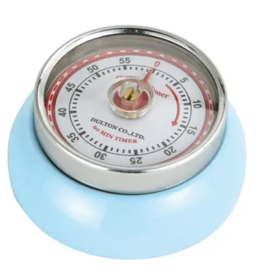 Zassenhaus Magnetic Retro 60 Minute Kitchen Timer, 2.75-Inch image {9}