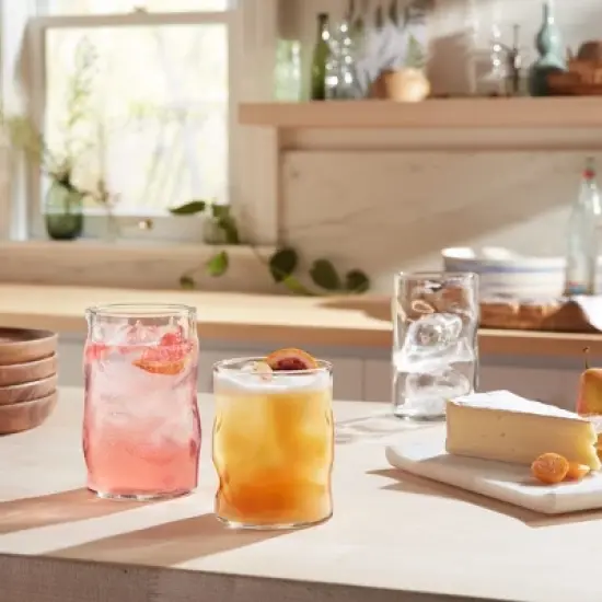 Libbey Lava Tumbler Glasses, 16 ounce, Set of 8 image {5}