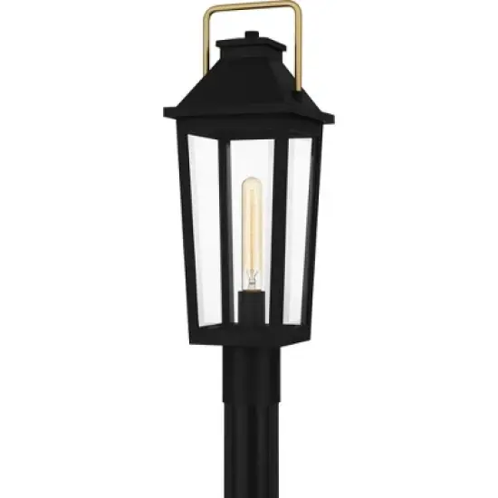 Quoizel Lighting Buckley 1 - Light Post Light in  Matte Black image {4}
