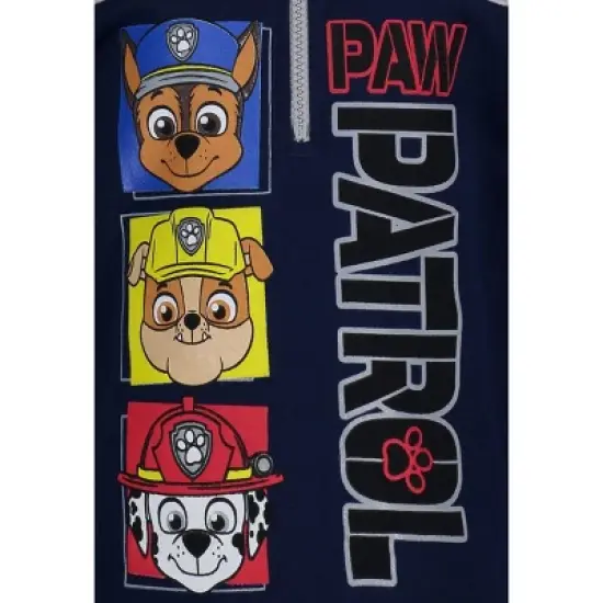 PAW Patrol Chase Rubble Marshall Half Zip Hoodie Toddler image {2}