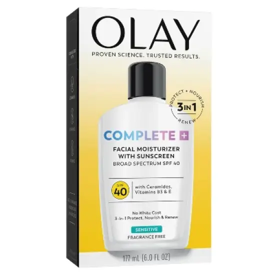 Olay Complete Plus Face Lotion with Sunscreen - SPF 40 - 6 fl oz image {13}