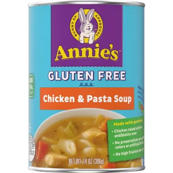 Annie's Gluten Free Chicken & Pasta Soup - 14oz image {1}