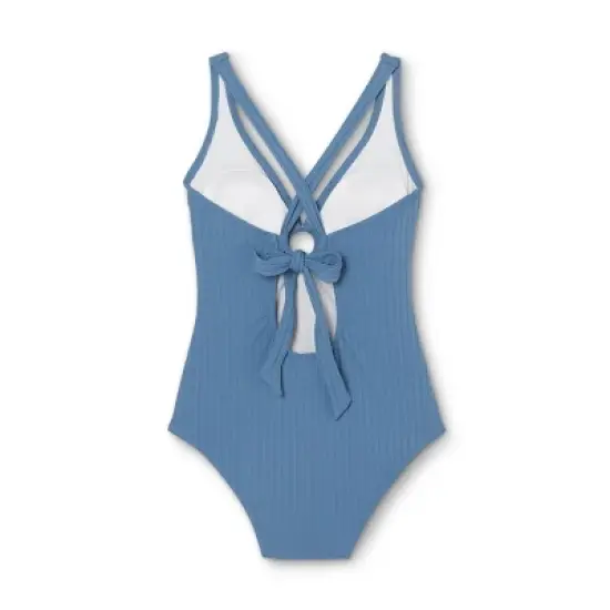 Women's Wide Ribbed Center Ring Medium Coverage One Piece Swimsuit - Kona Sol&trade; image {5}