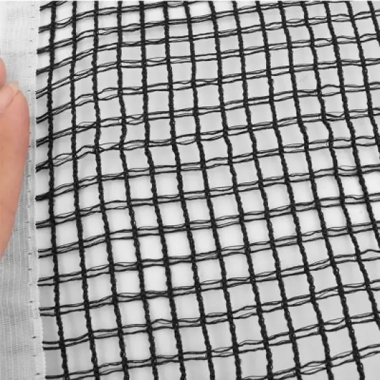 Unique Bargains Durable Nylon Foldable Table Tennis Net Black image {1}