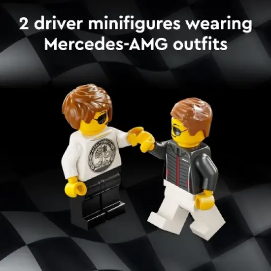 LEGO Speed Champions Mercedes-AMG G 63 & Mercedes-AMG SL 63 F1 Toy Car 76924 image {1}